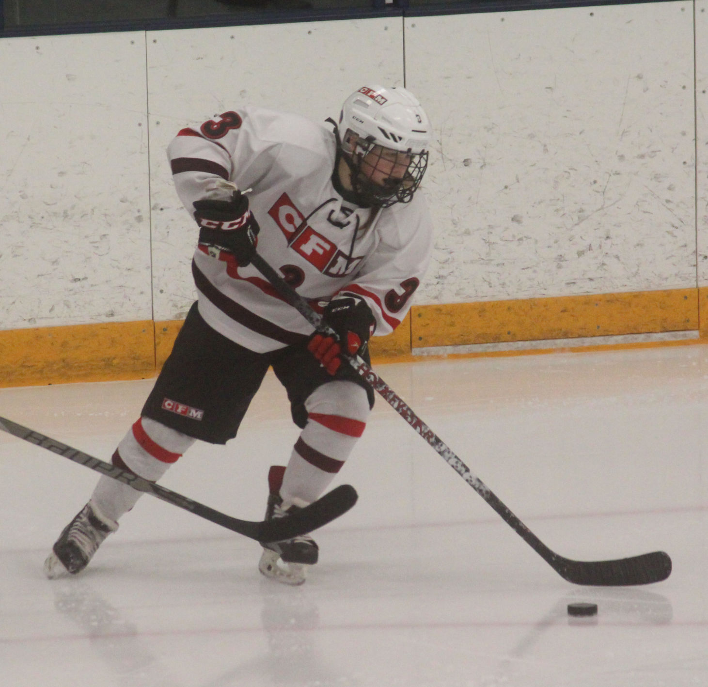 Chi-Hi/Menomonie girls hockey vs Appleton United at Eau Claire 12-28-17